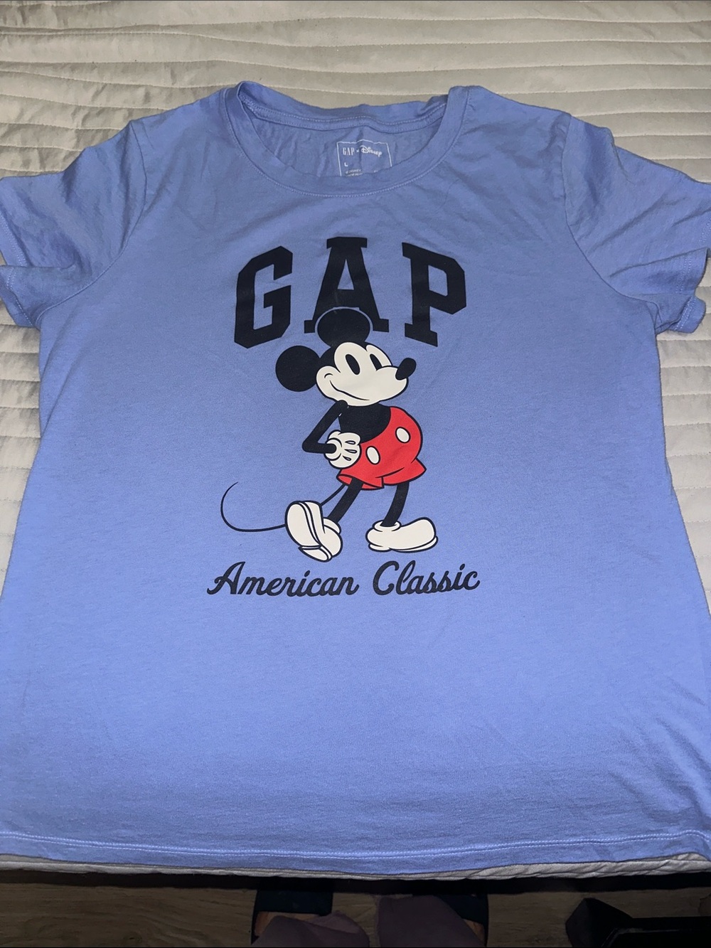 GAP Lavender Mickey Mouse Graphic Tee